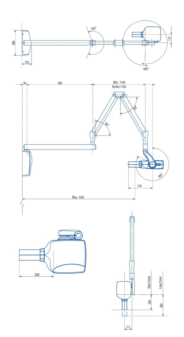 097 Belray II Belmont Intra Oral X-Ray