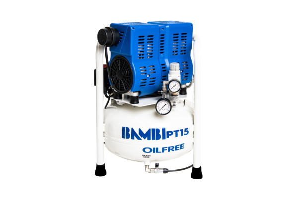 Bambi PT15 Quiet Oil Free Air Compressor