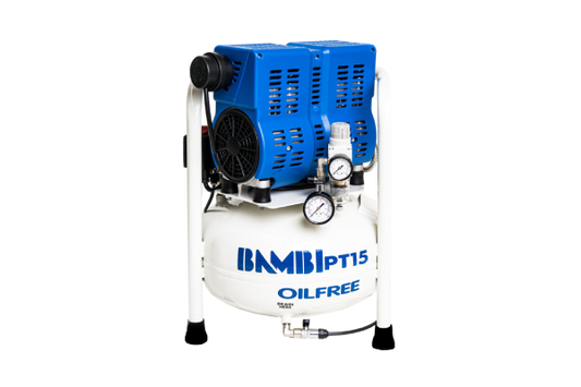 Bambi PT15 Quiet Oil Free Air Compressor