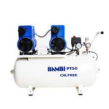 Bambi PT50 Compressor - Ultra Low Noise - Oil Free (50 Litres, 1.5 HP) Brand new
